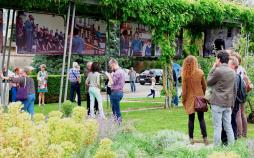 Inauguration de l'exposition "Gens d'Issoudun" le 10 juin 2016. 